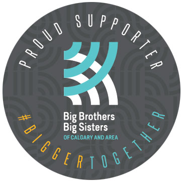Proud supporter of Big Brothers Big Sisters of Calgary and Area